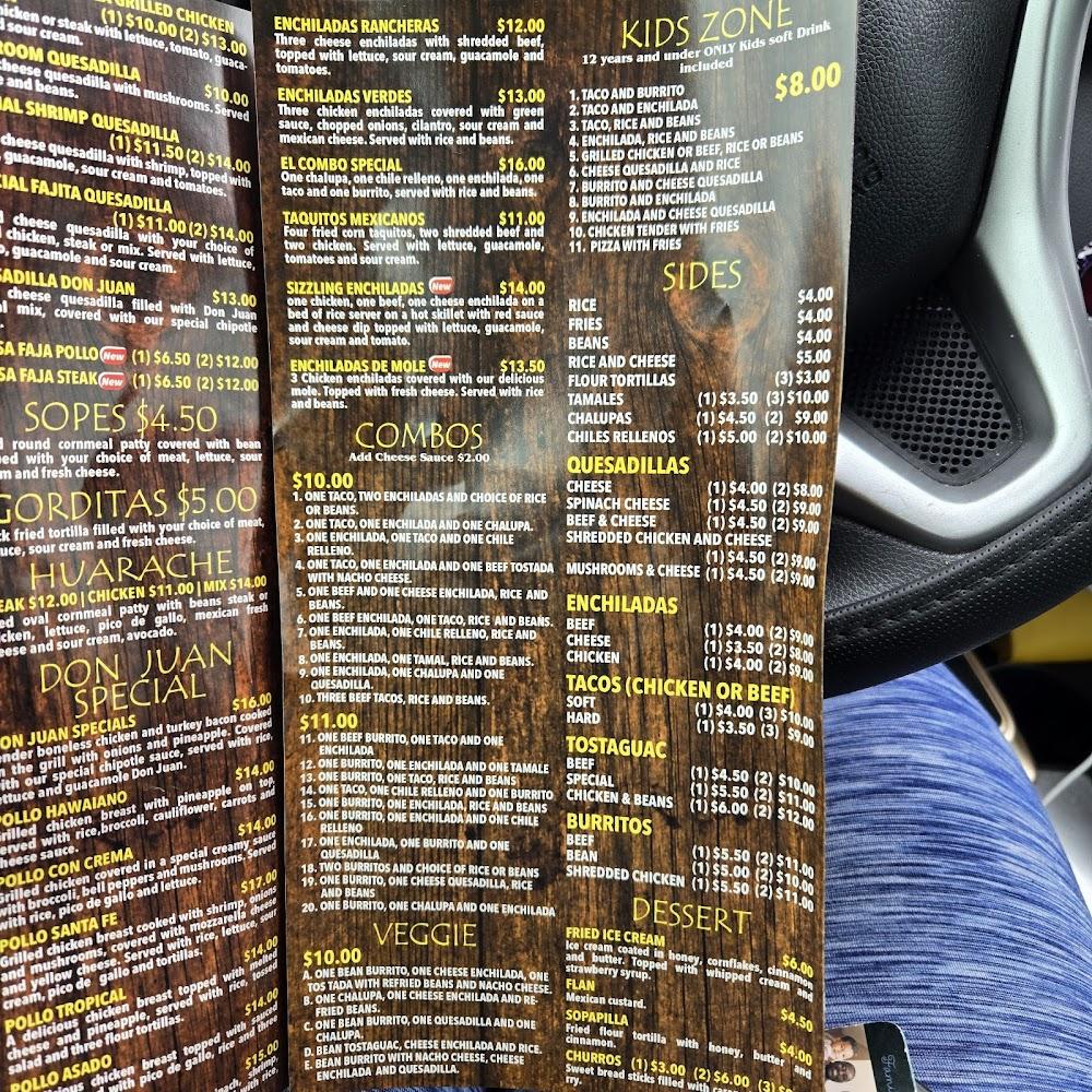 La Cabana Mexican Restaurante Menu image 4